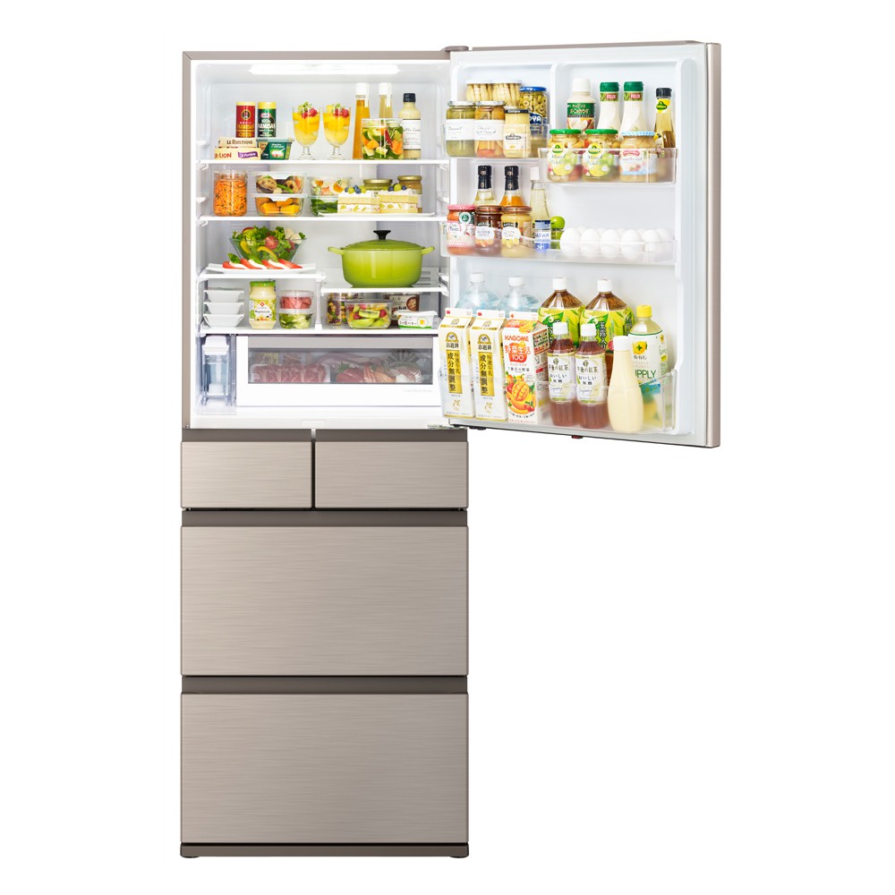 HITACHI 5-Door Refrigerator R-HS49NJ-CNX, , large