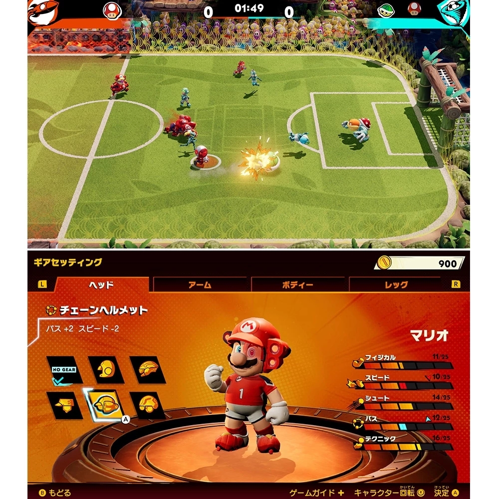 【 任天堂 Switch NS 】《 瑪利歐 激戰前鋒足球戰鬥聯賽 》中文版 遊戲片, , large