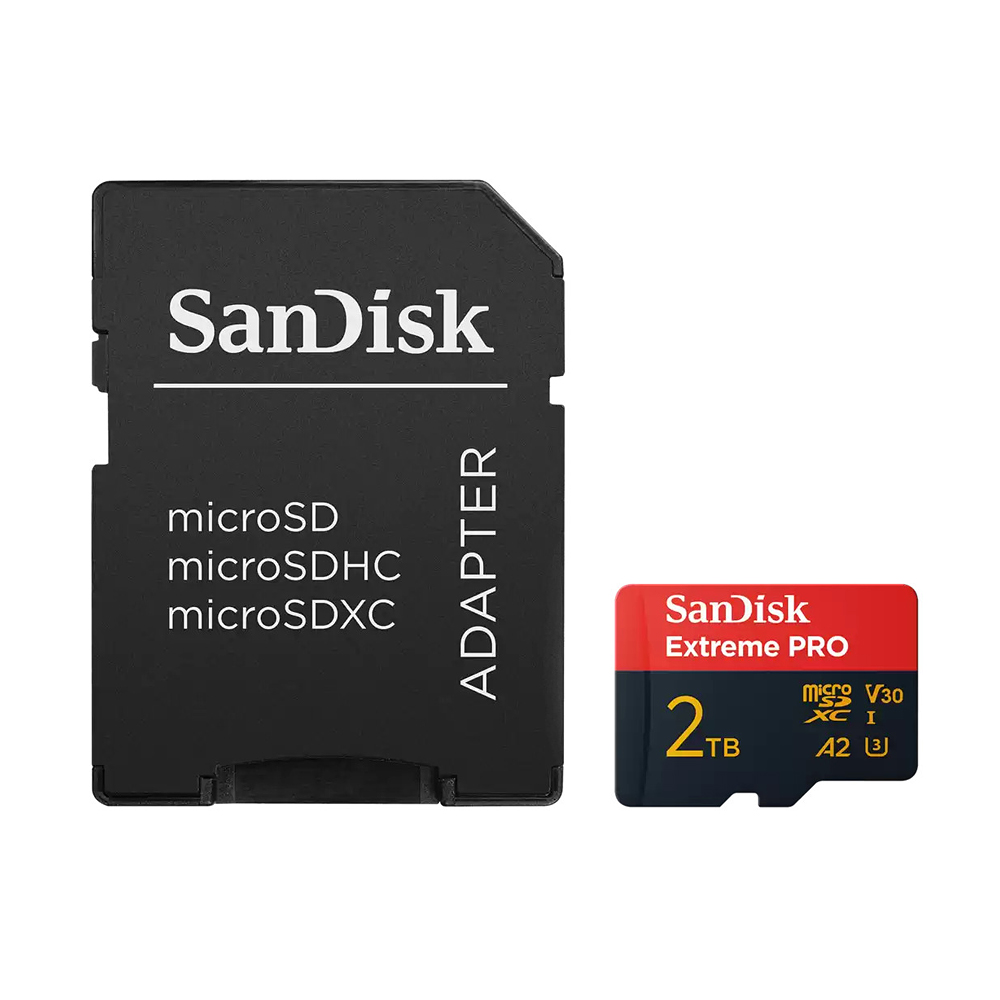 SanDisk Extreme PRO 2TB UHS-I U3 A2 V30 microSDXC, , large