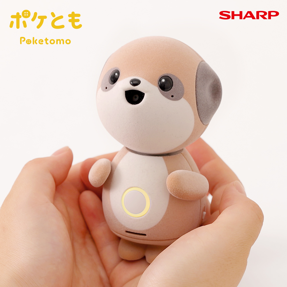 SHARP Poketomo 陪伴機器人SR-C01TW-W, , large