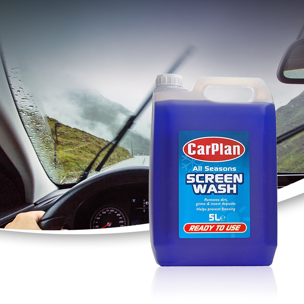 英國CarPlan Screen Wash 預混式雨刷水5L, , large