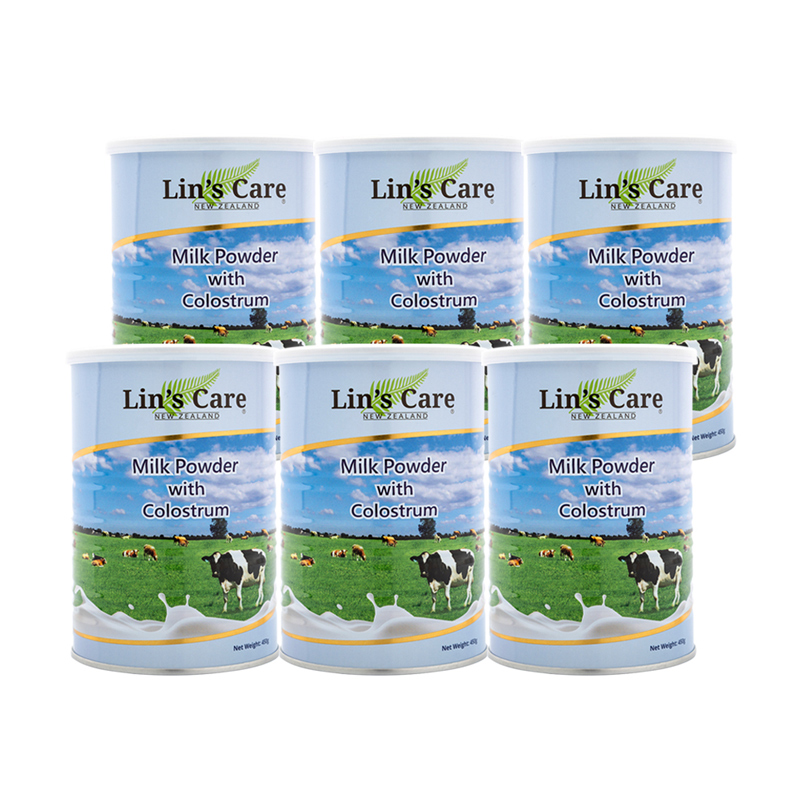 【千歲本舖】紐西蘭Lin&rsquo;s Care 高優質牛初乳奶粉 6入組（箱購）, , large