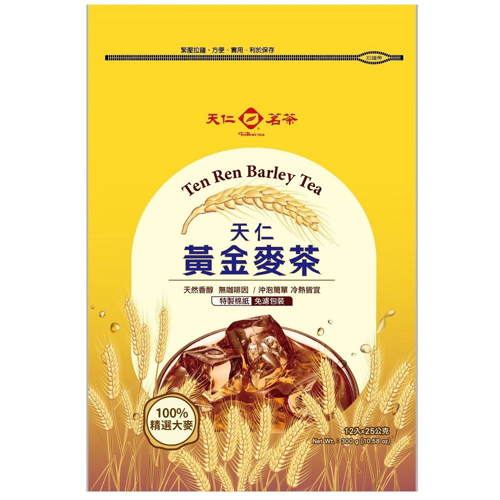 天仁黃金麥茶25g X12, , large