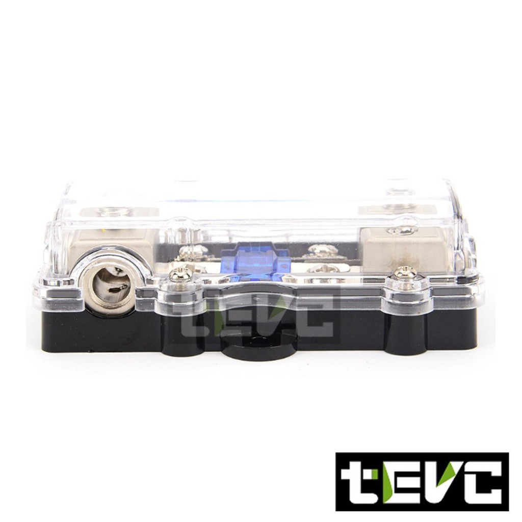 《tevc》ANS A6 音響 改裝 車用 專用 一進二出 二路 保險絲座 熔絲型 ANL型(小號) 保險, , large