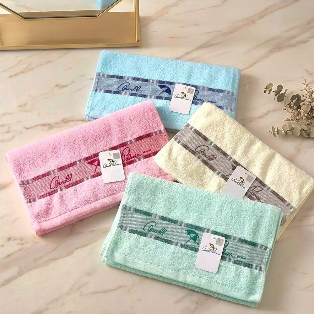 Kaimei Cotton｜Made in Taiwan (MIT). Umbrella Series. 30-oz Classic Jacquard Towel &mdash; 3 Colors., , large
