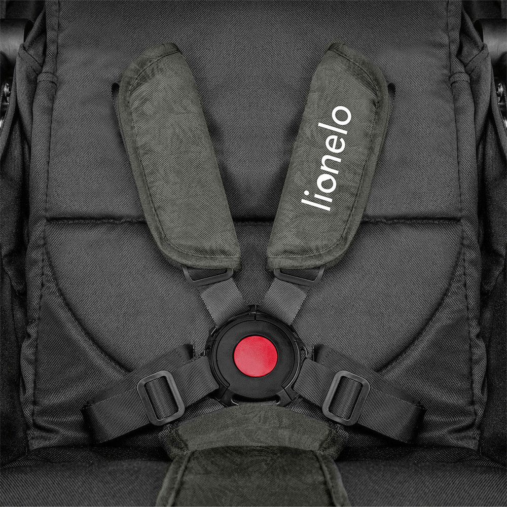 【Lionelo】瞬收型全配嬰幼兒手推車 Julie One 伯爵黑 (可登機 可平躺 單向推車), , large