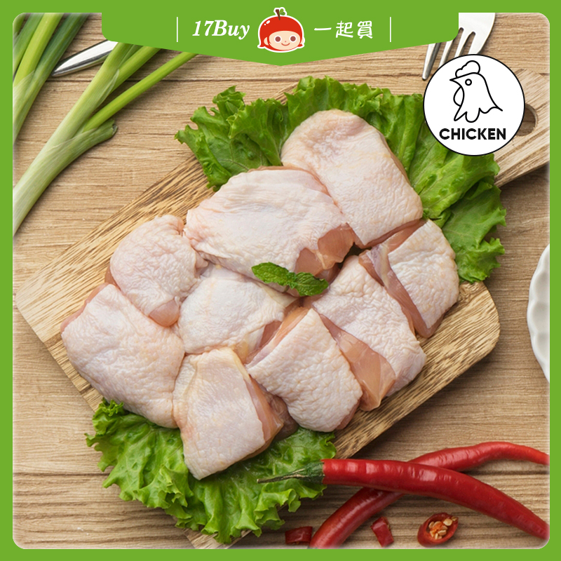 【一起買】紅玉履歷去骨雞腿切塊 / 300g, , large