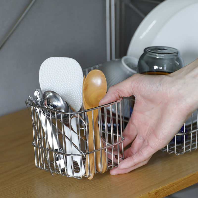 STAINLESS DRAINING BASKET, , large