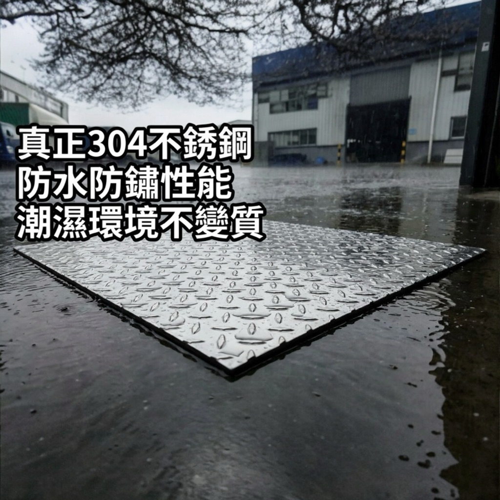 【 SHAONIANNA.TW 】ᴗ̈  ༘ ≣ 304白鐵花板 不鏽鋼板 ≣ 防滑踏板 水溝板 蓋板 機車踏板 地板 客製化 坡道用板 ✦, , large