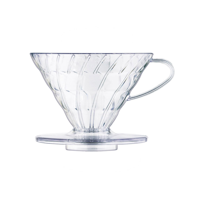 PEARL HORSE Cone Coffee Dripper for 1&ndash;4 Cups &ndash; Transparent, Durable Design &ndash; TA-P-V02-D, , large