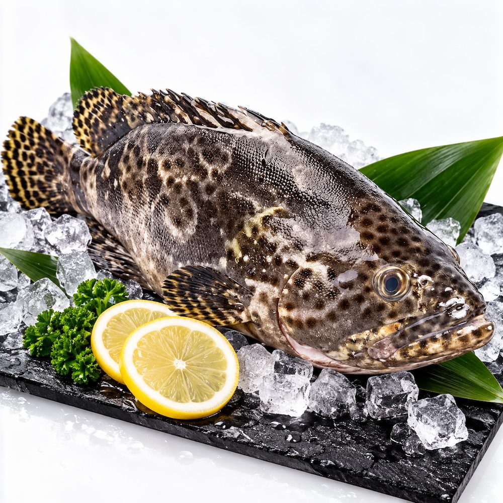 【吾家有貓-海鮮屋 】三去 新鮮活凍龍虎石斑 約550-600g 年菜必備, , large