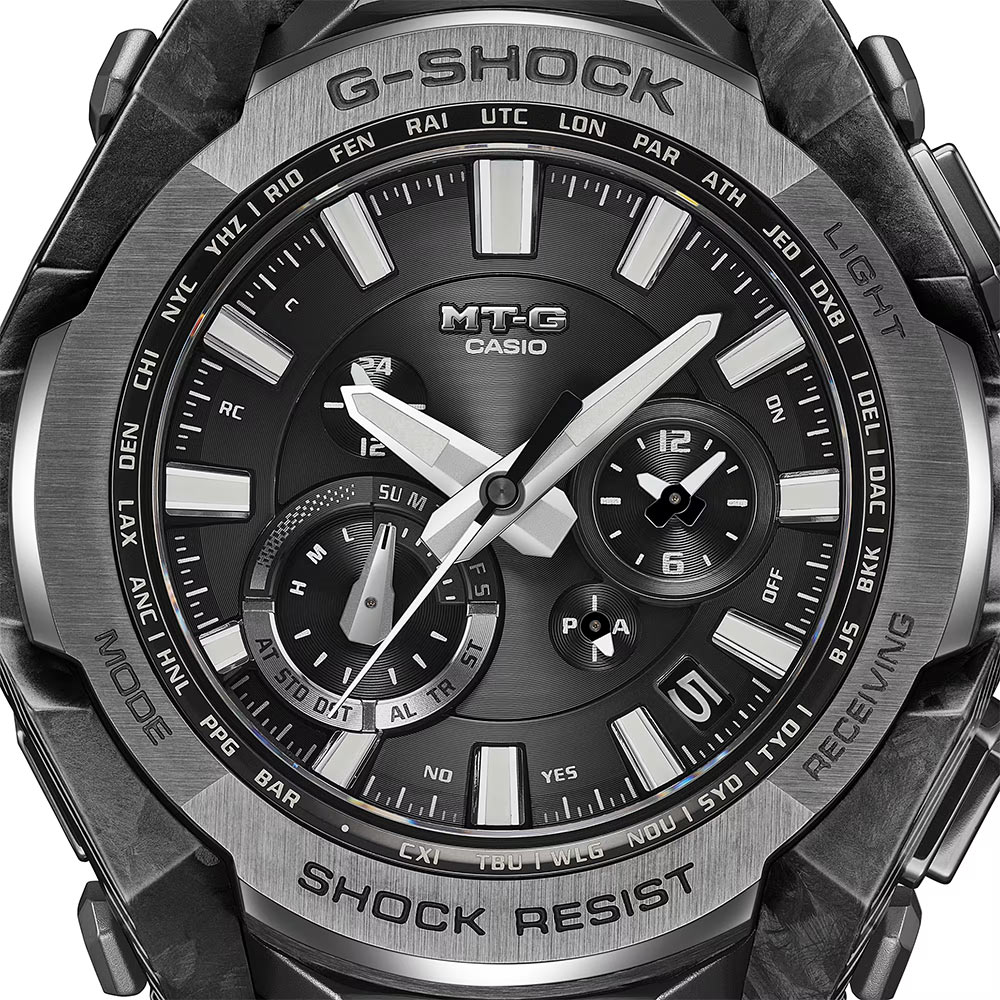 CASIO 卡西歐 MT-G 太陽能藍牙碳核心防護構造手錶 送禮 禮物 推薦(MTG-B4000BD-1A), , large