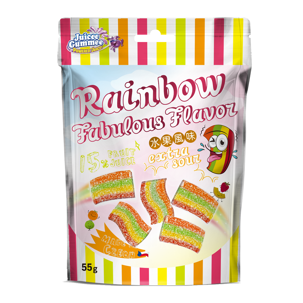 RAINBOW MINI SOUR BELT, , large