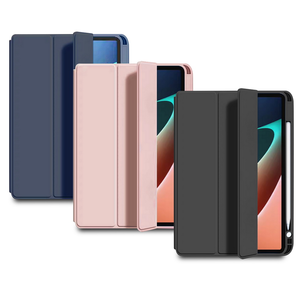 【MD60三折平滑款】Xiaomi Pad 小米平板6/6 Pro 11吋平板保護皮套(內置筆槽), , large