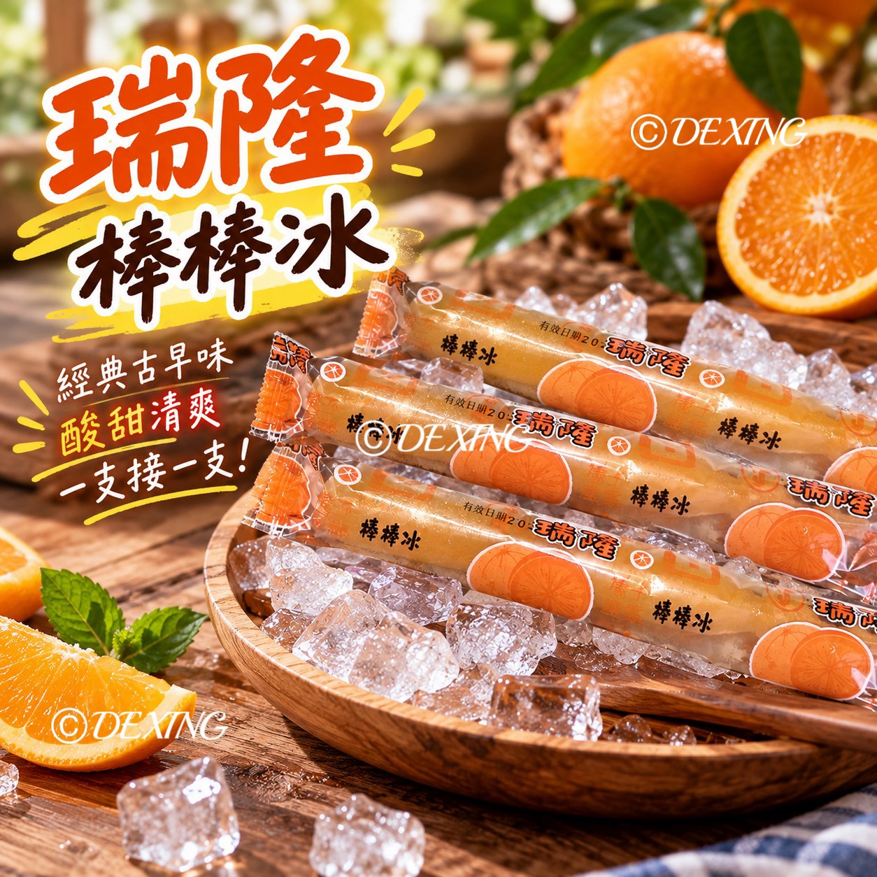 [達昕]古早味棒棒冰橘子口味, , large