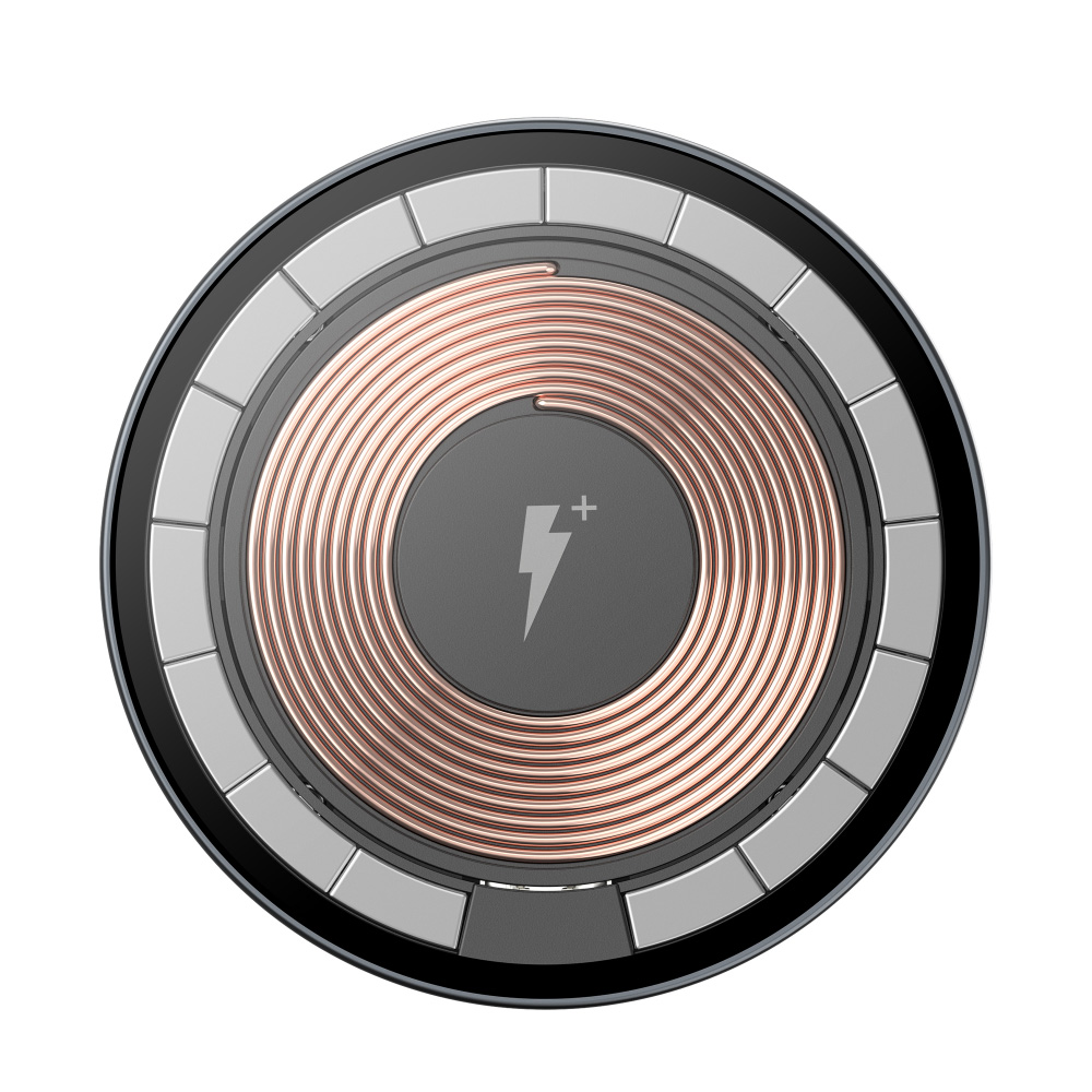 【WiWU】15W Magnetic Wireless Charger M17, , large