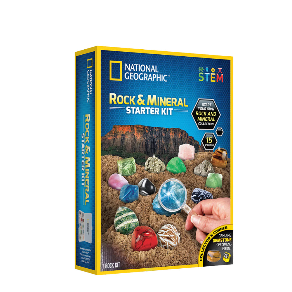 NATIONAL GEOGRAPHIC 國家地理 岩石礦物入門套組, , large