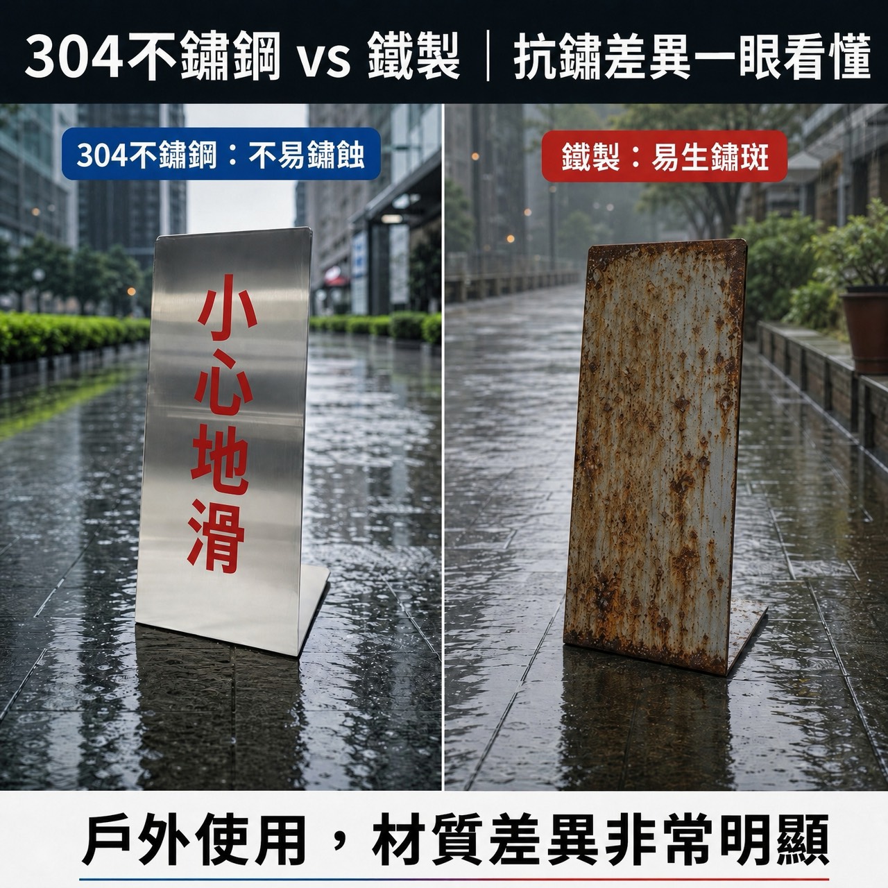 【 SHAONIANNA.TW 】304不鏽鋼立牌架 戶外適用 不鏽鋼立式立牌架 防水防鏽, , large