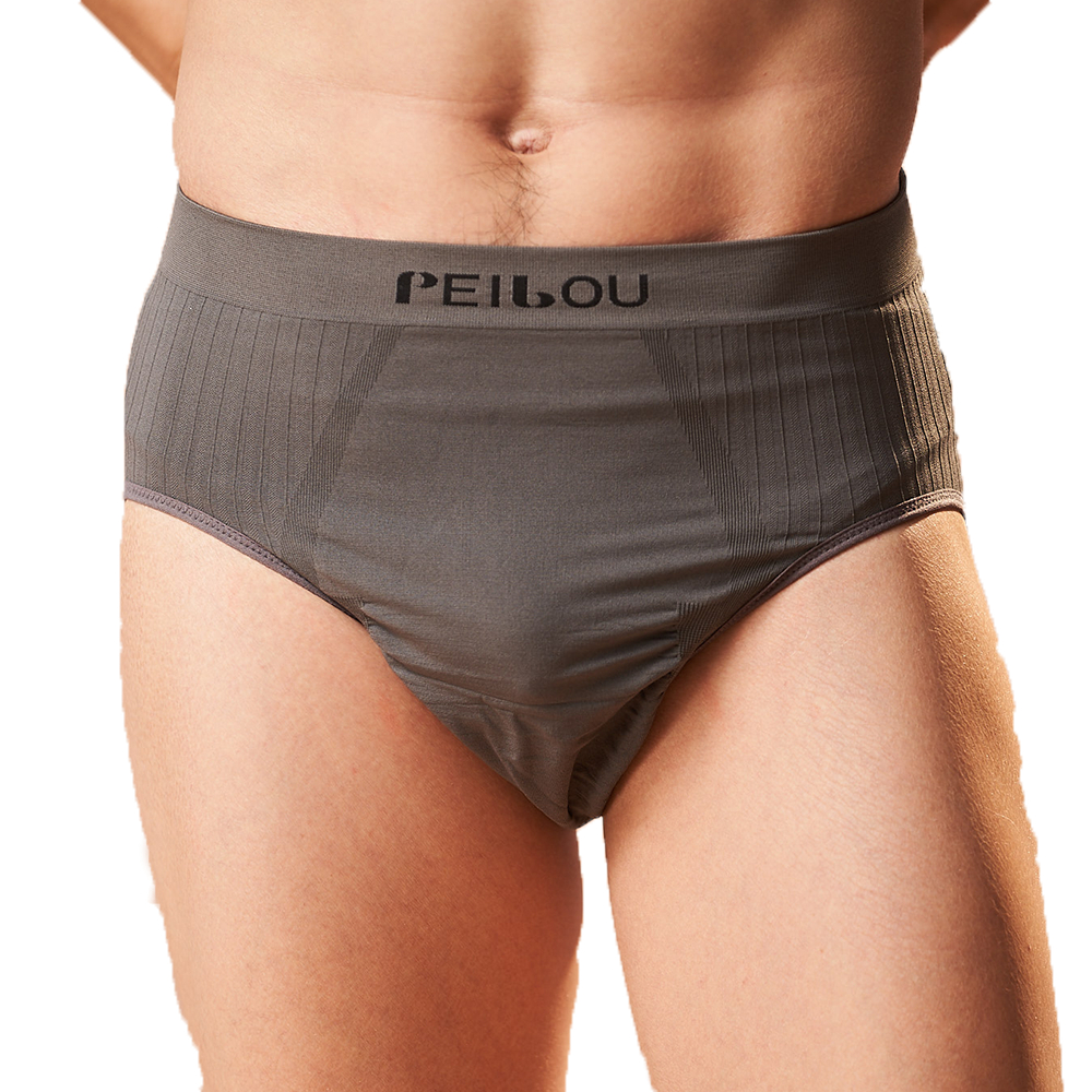 【現貨】MIT台灣製貝柔 全竹炭纖維男內褲 三角褲 P8753, , large