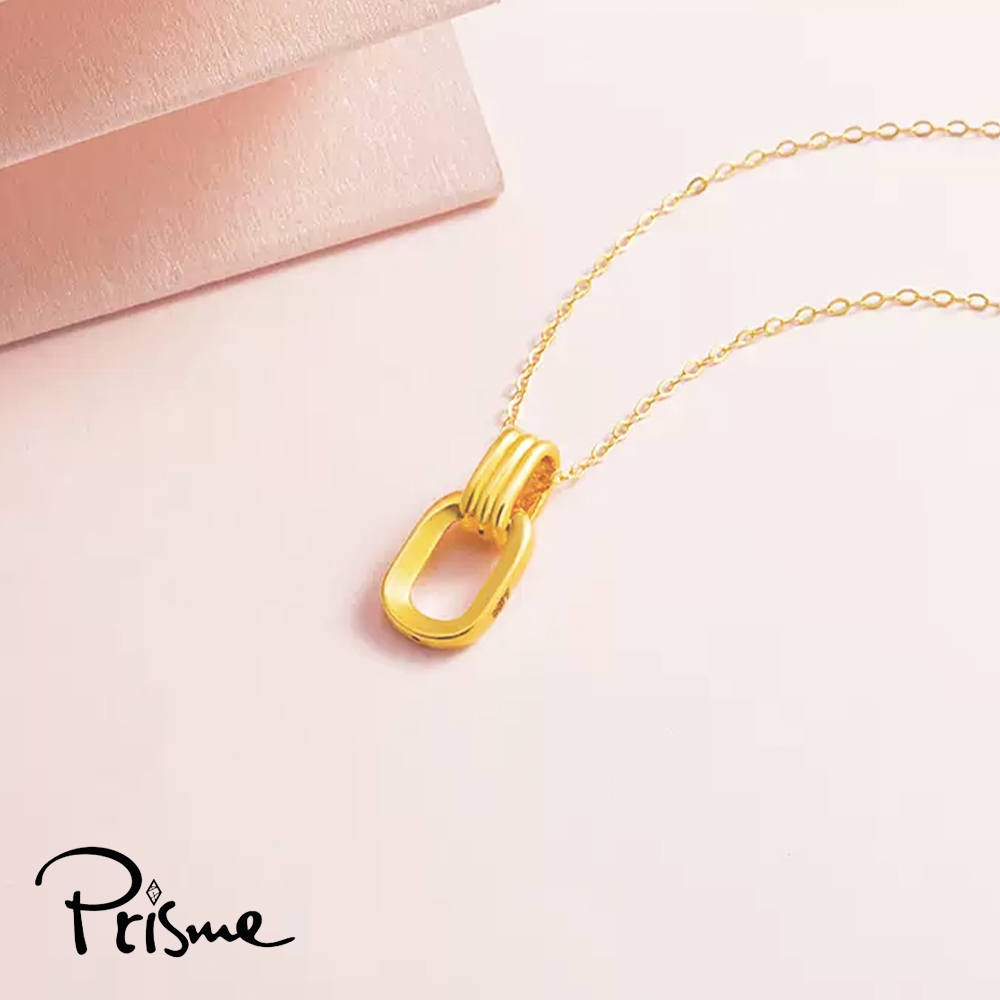 【Prisme Gold】黃金項鍊 招財福袋 鍊墜項鍊 (金重：約0.02錢&plusmn;0.01), , large