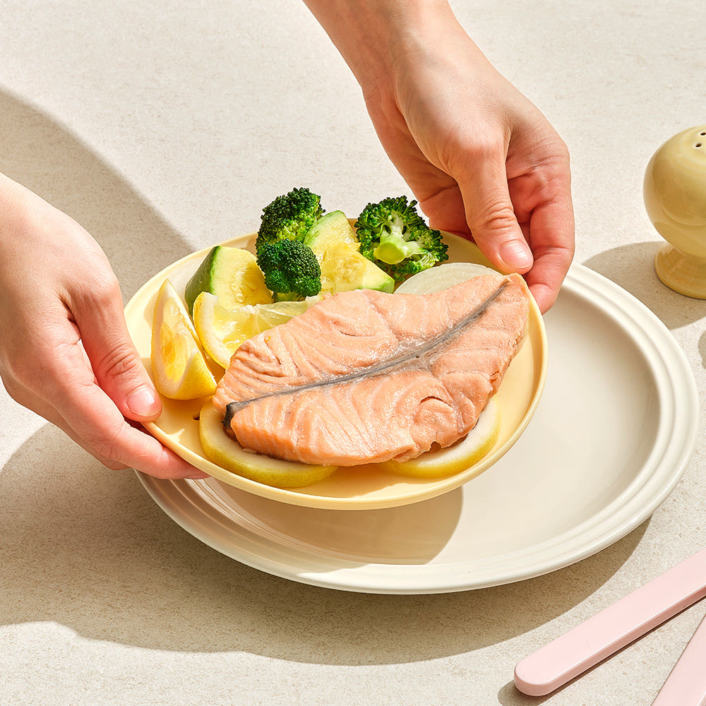 [Korean SiliPot] Platinum Silicone Multi-functional Steamer Rack (Microwaveable, Steaming, Platinum Silicone) #Multi-functional steamer not included (sold separately), , large