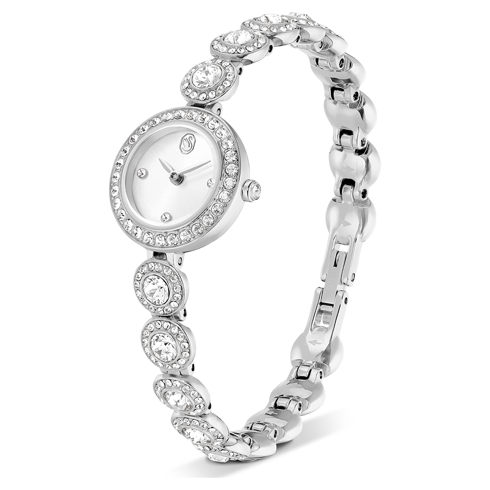 SWAROVSKI 施華洛世奇Una Angelic 璀璨水晶手鍊式女錶 手錶-20mm 送禮 禮物 推薦(5737038), , large