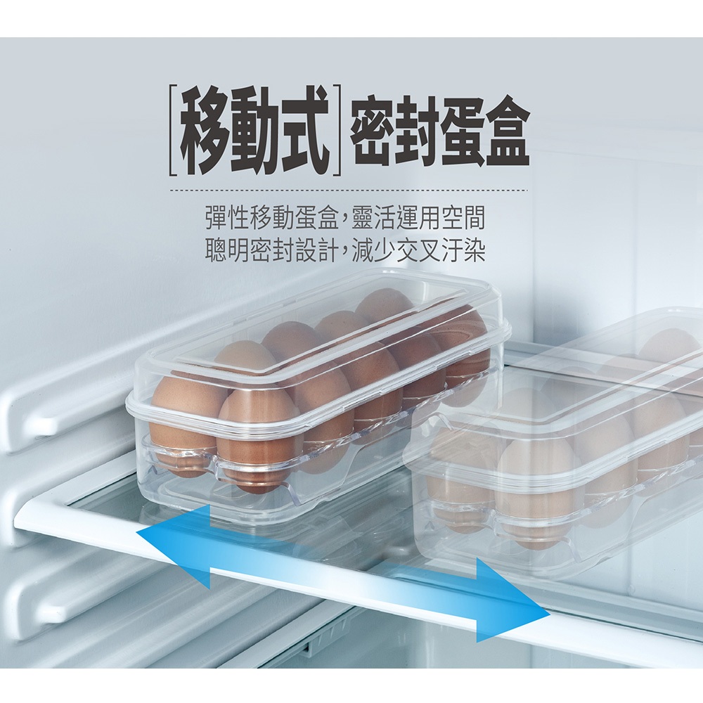 SANLUX Taiwan SANYO 490L Grade 1 Energy Saving Double Door Inverter Refrigerator SR-V490B, , large