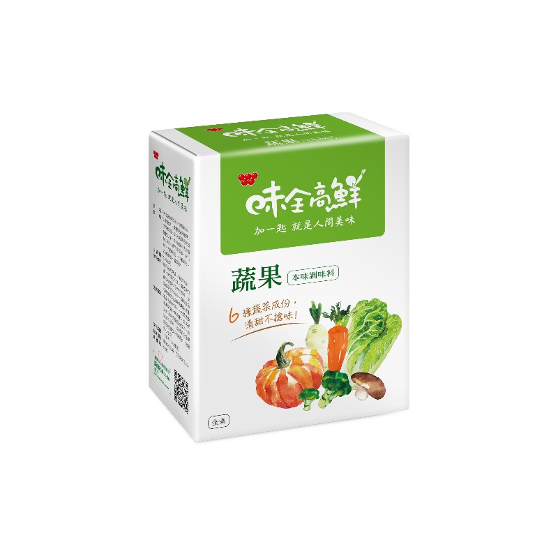 味全高鮮蔬果本味調味料320g, , large