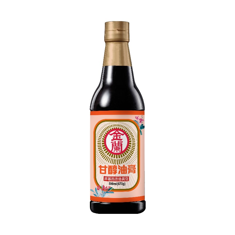 金蘭甘醇醬油膏 590ml, , large