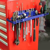 【現貨/含稅】 STAND 仕典工具 多功能伸縮磁性工具架(黑) 11050153 磁鐵工具架 收納工具用, , large