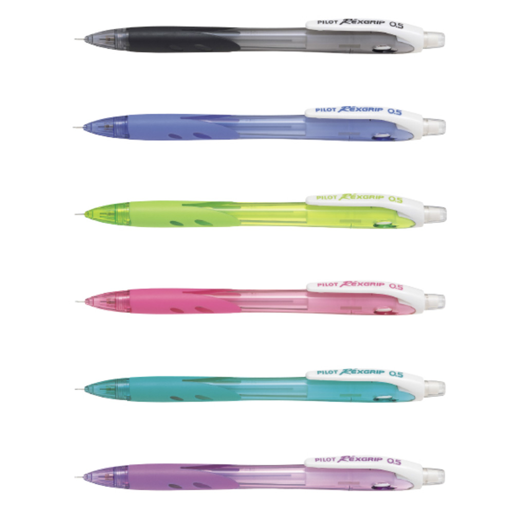 【PILOT 百樂】百樂 樂彩自動鉛筆 0.5mm 12支/盒  HRG-10R - 多款可選　 , , large