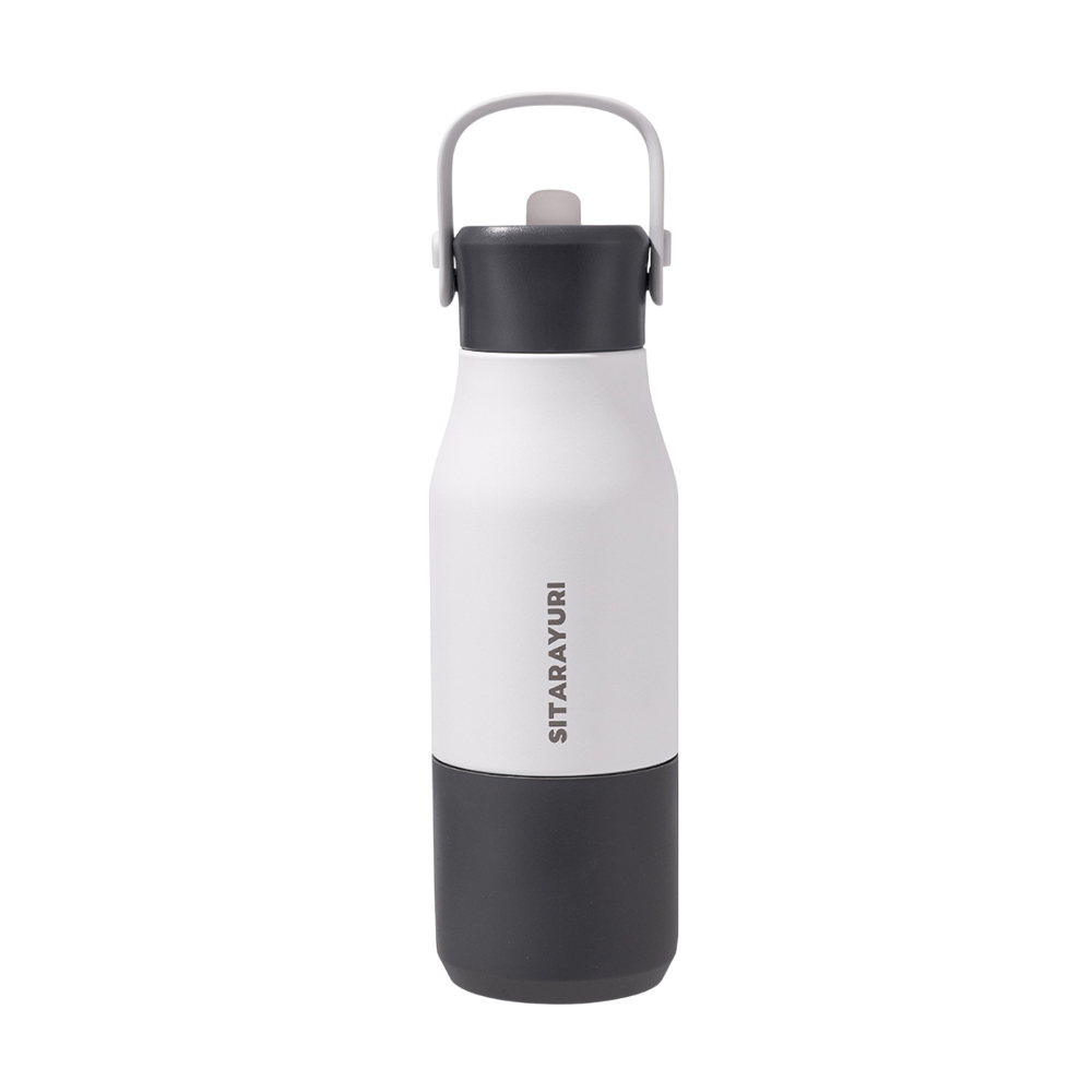 【H&R安室家】SITARAYURI 304不鏽鋼吸管保溫瓶700ml(H07), , large