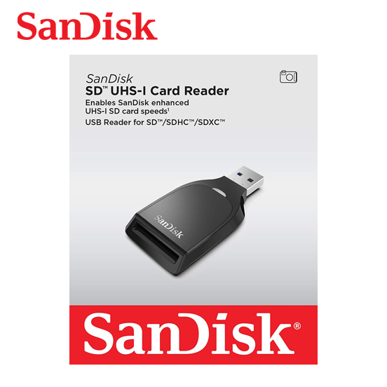 【SanDisk】SD卡 高速讀卡機 UHS-I 傳輸速度高達 170MB/s SDDR-C531 讀卡機, , large