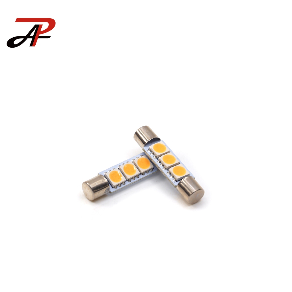 【PA LED】Ford Kuga 保險絲型 28MM 29MM 3晶 SMD LED 白光 暖白光 藍光 化妝燈, , large