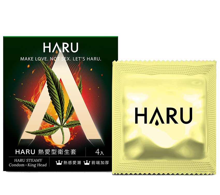 【HARU含春】熱愛型保險套 4入X2盒 衛生套, , large