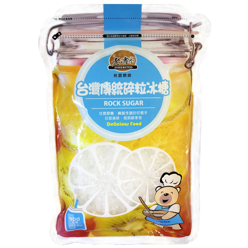 雅傳台灣傳統碎粒冰糖, , large