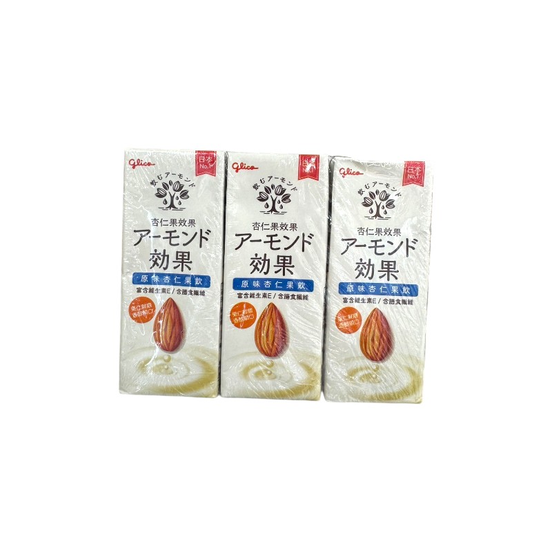 格力高杏仁果效果原味杏仁果飲 196ml x 3入, , large