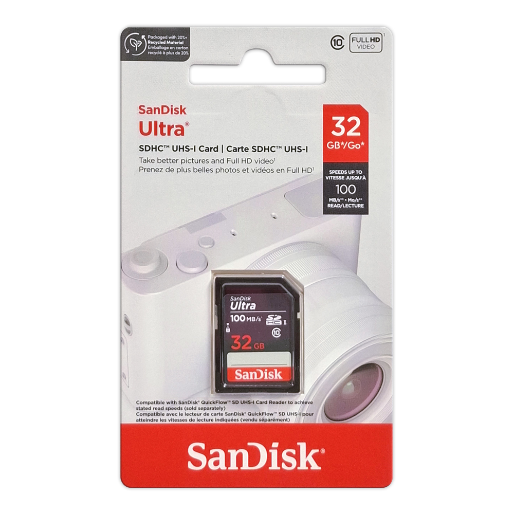 SanDisk Ultra 32G UHS-I SD C10 SDHC, , large