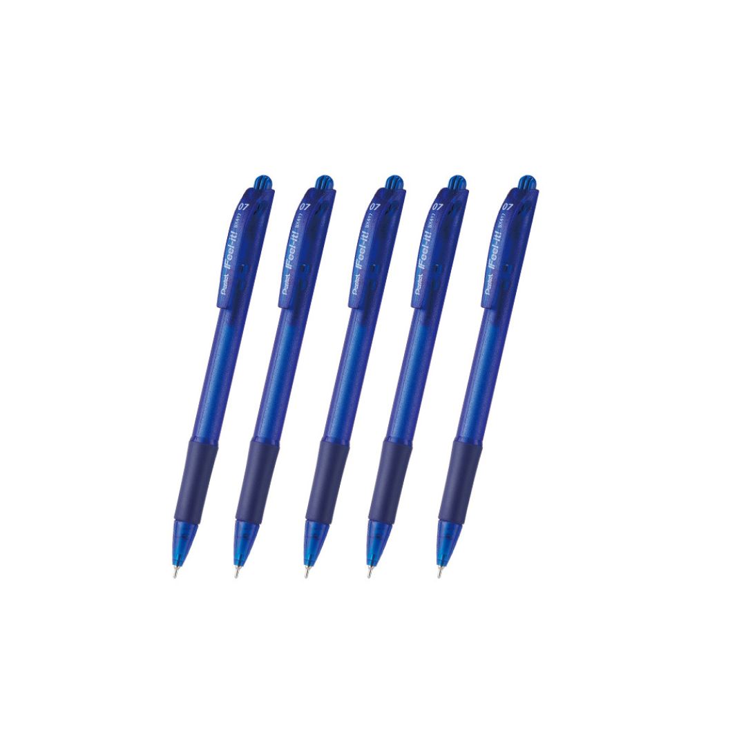 PENTEL WBK417自動原子筆5入, , large