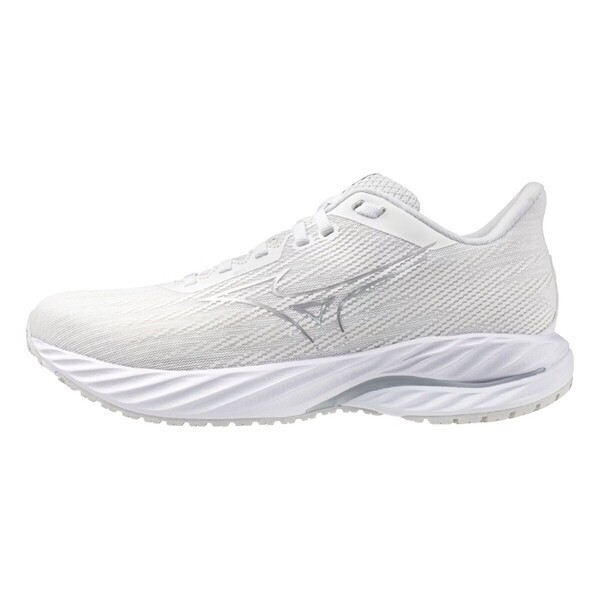 Mizuno Inspire 女 慢跑鞋 超寬楦 彈力 支撐 緩震 美津濃 白 銀 [J1GD254623], , large