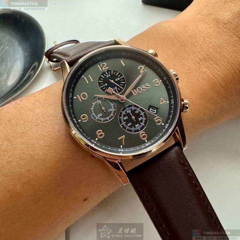 [TIMEMASTER] BOSS watch, 44mm, HB1513496, , large