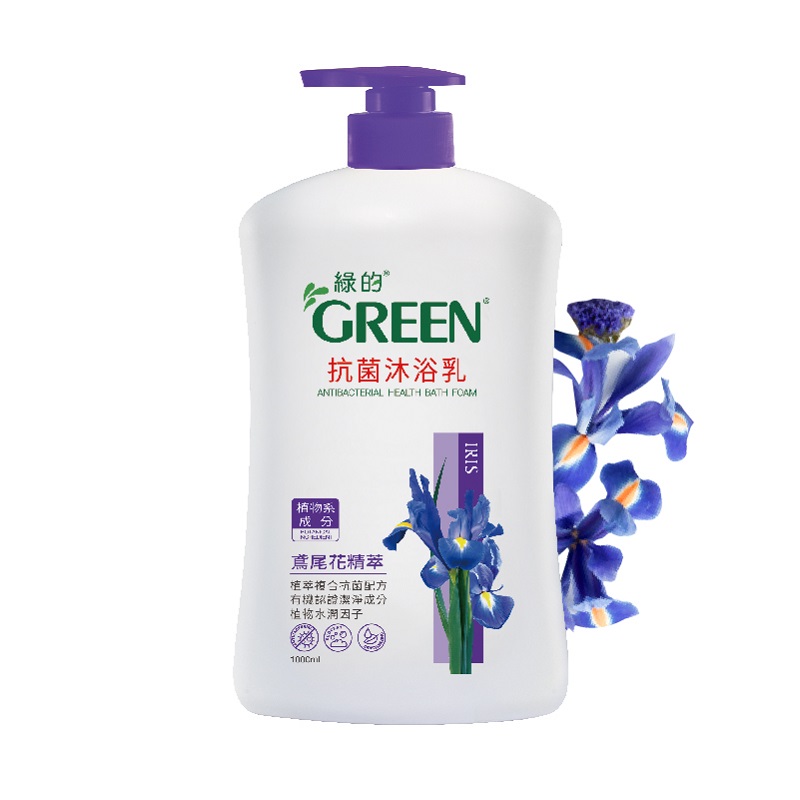 Antibacterial Health Bath Foam- Iris, , large