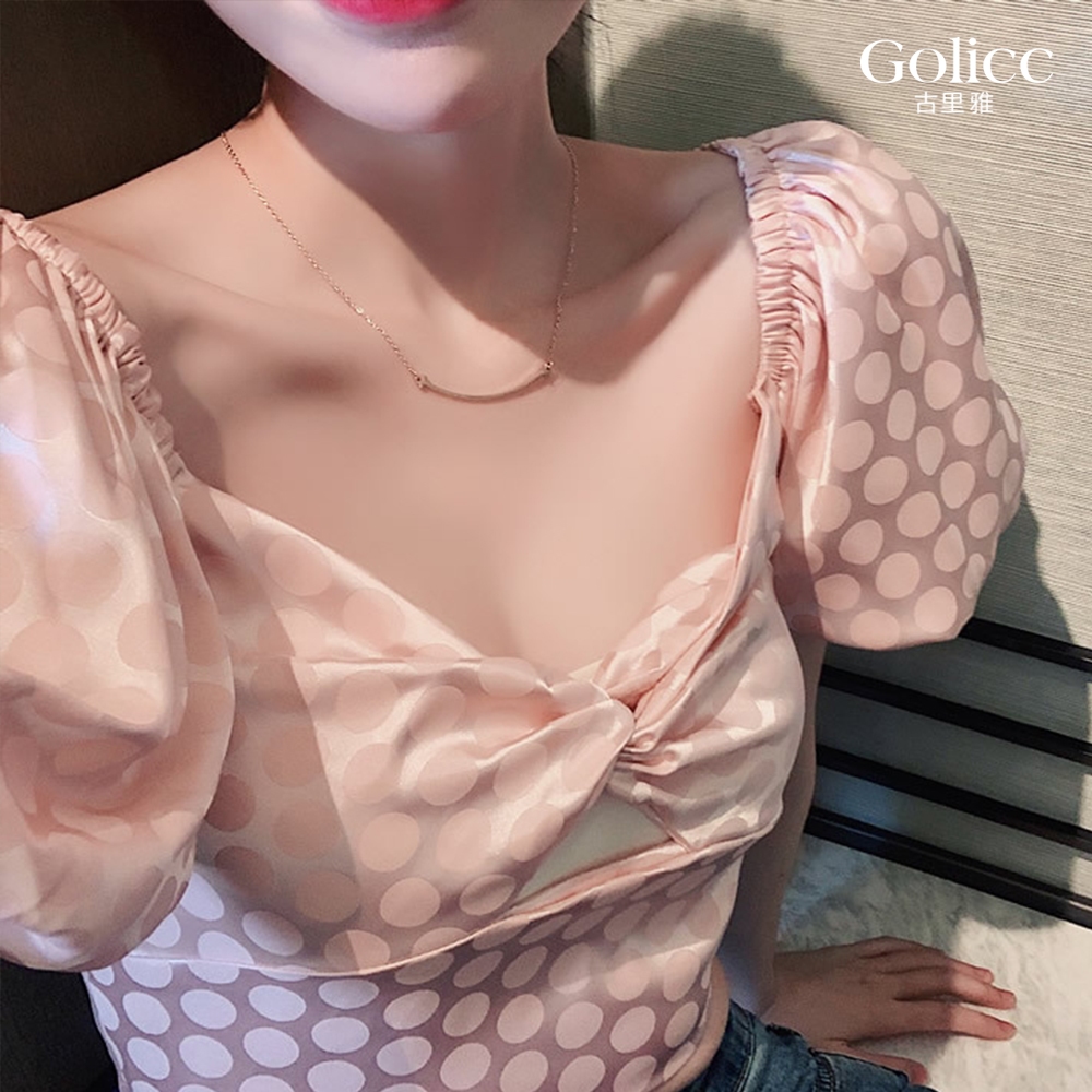 【Gulicc】古莉可 項鍊  微笑鎖骨鍊, , large