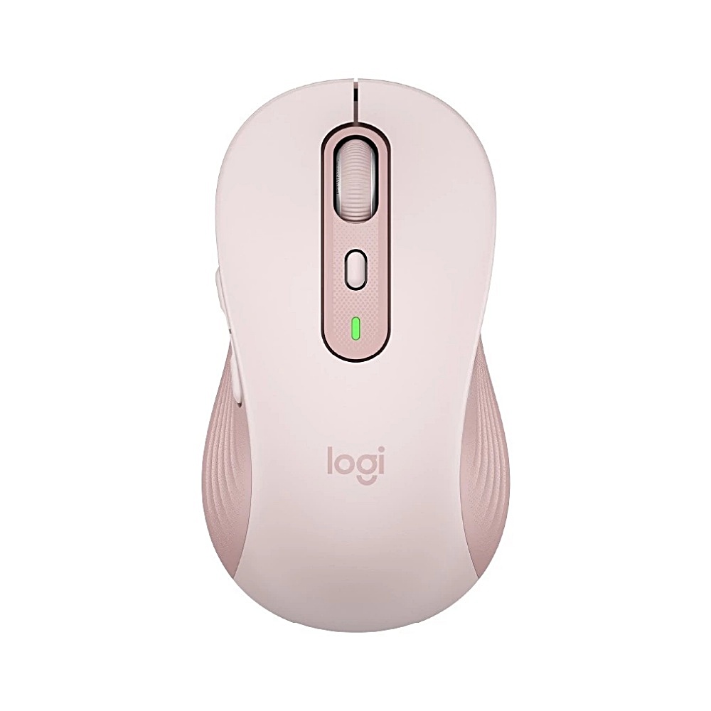 【 Logitech 羅技 】M750 玫瑰粉 靜音 多工 無線 滑鼠, , large