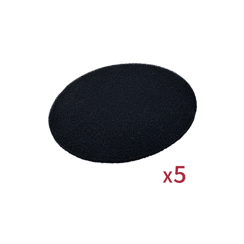 【台陞科技】REAICE 2WAY 可攜式抽油煙機專用活性碳棉芯 G07-filter 5入組, , large