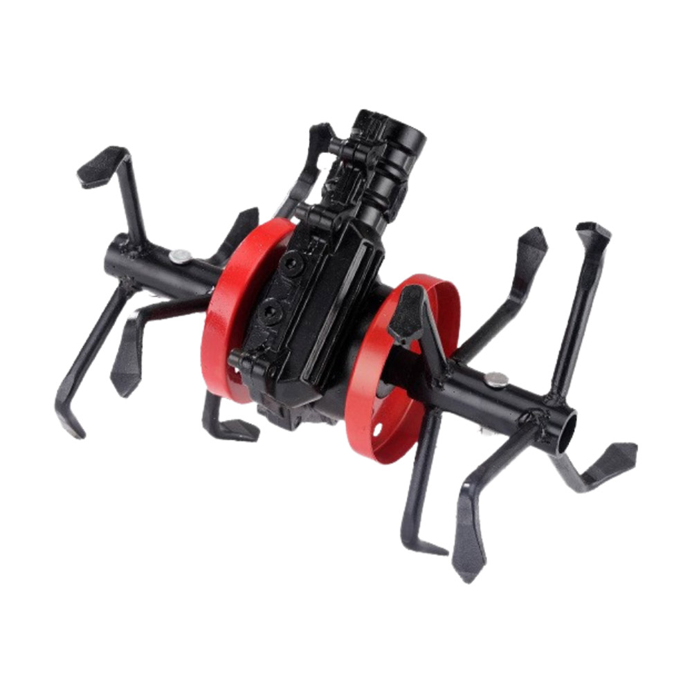 Small tillager accessories - New six-claw deep tillage wheel 26x9 teeth, , large