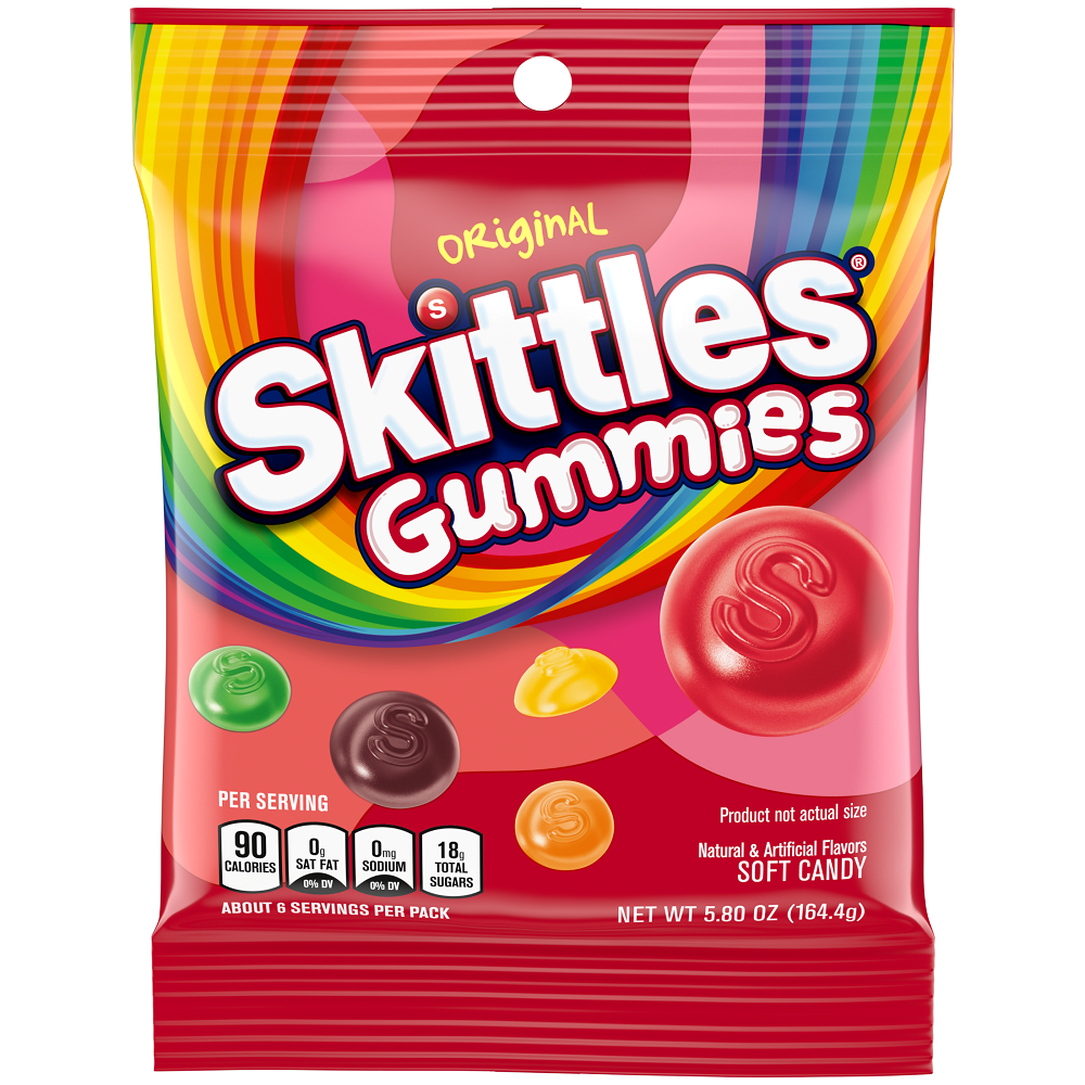 Skittles Gummies Original, , large