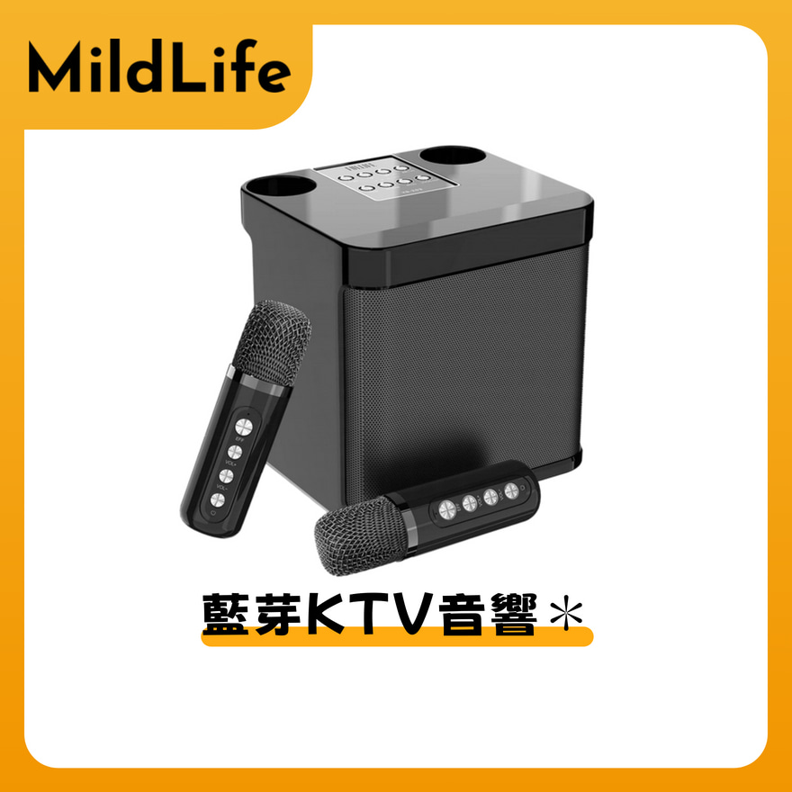 【Mild Life】YS-203 KTV藍芽音響(黑), , large