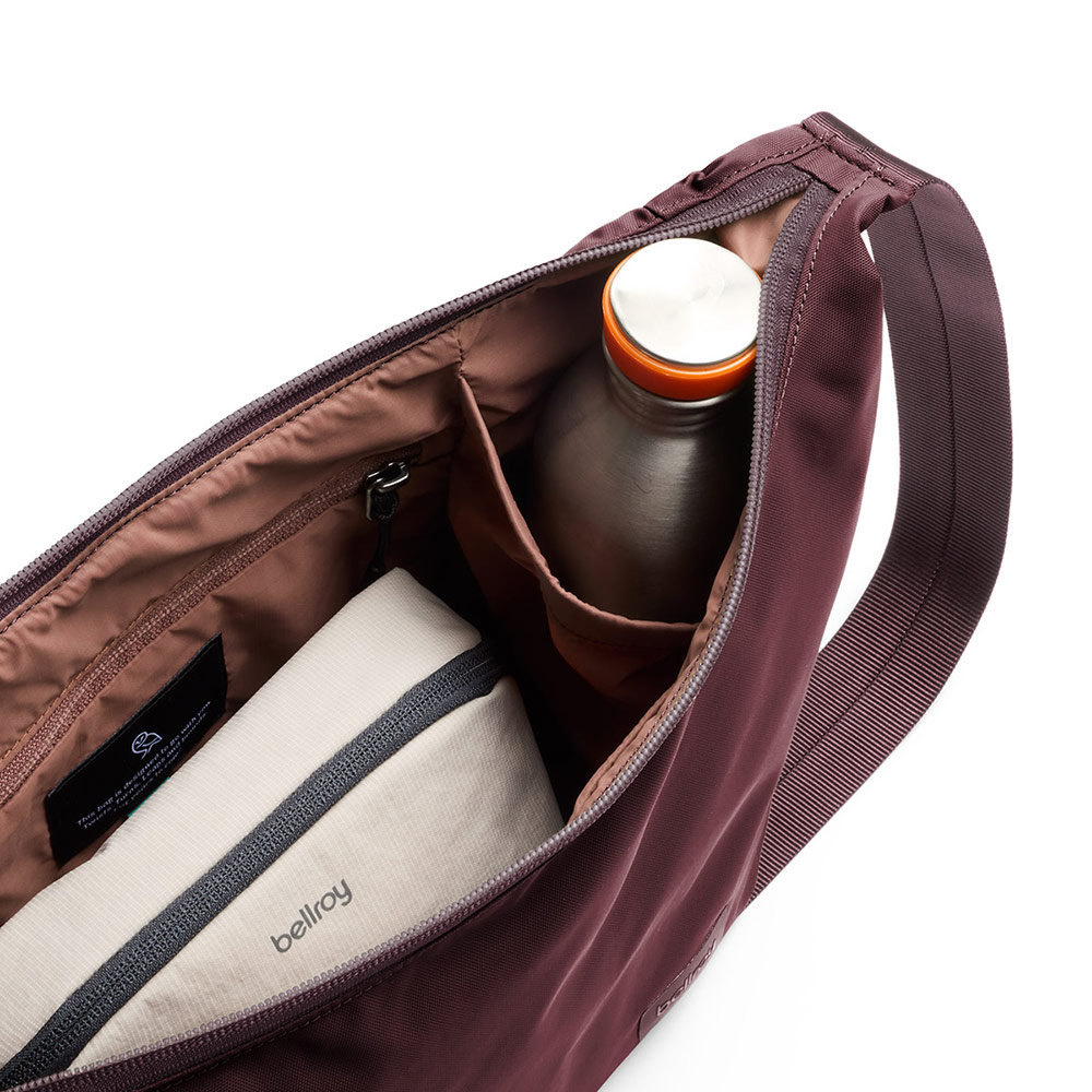 Bellroy Laneway Crescent Bag 7L 月亮包 側背包 斜背包 男包 女包 送禮 禮物 (酒紅)BOAB-FIG-238, , large