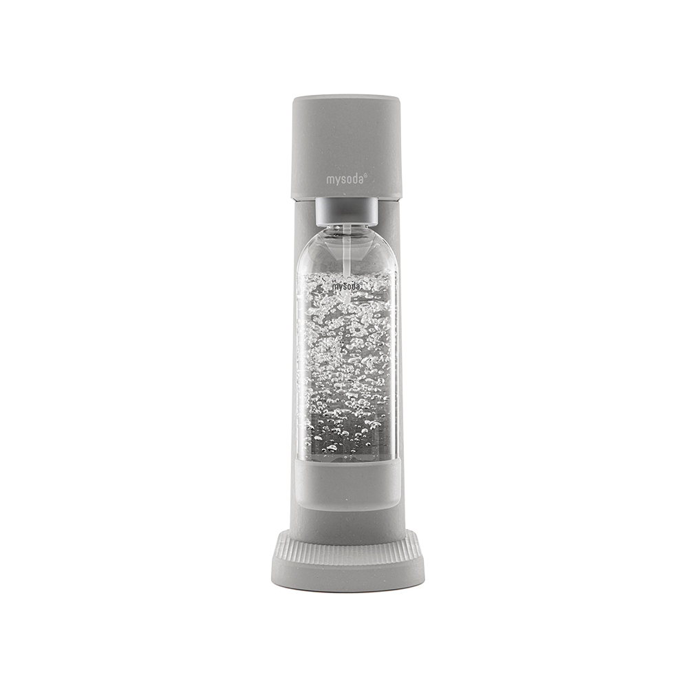 [丞洋企業] mysoda北歐木質氣泡水機(鐵木灰)贈水瓶2入, , large